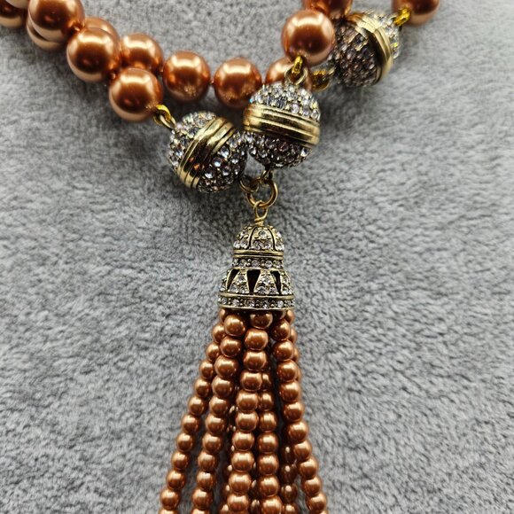 Heidi Daus Magnetic Gold Pearl Jewelry Set - Picture 11 of 16